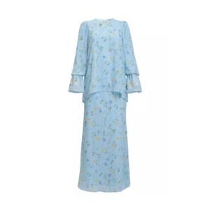 Sky Blue Kurung