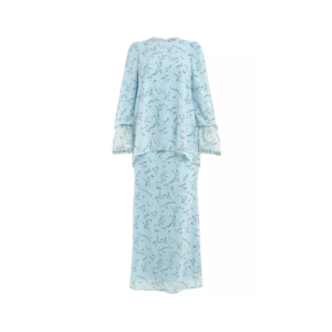 Blue Magnolia Kurung