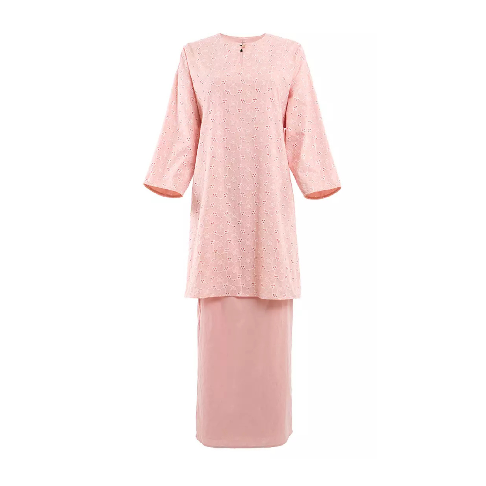 Rose Pink Kurung - Elegant & Practical Design