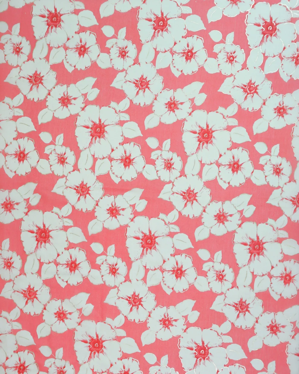 Sunny Rose Batik - Vibrant Floral Design