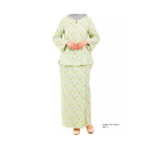Printed Plant Kurung