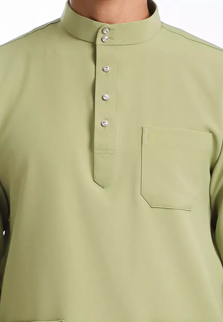 Sleek Sage Green Melayu - Image 2