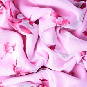 Floral Pattern Fabric - Elegant and Breathable