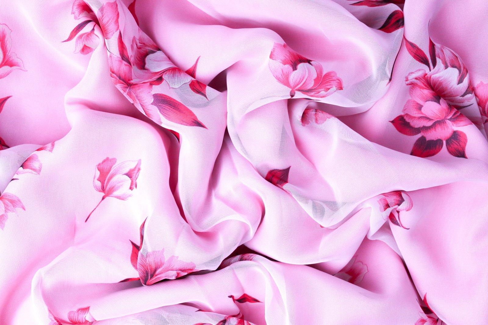 Floral Pattern Fabric - Elegant and Breathable