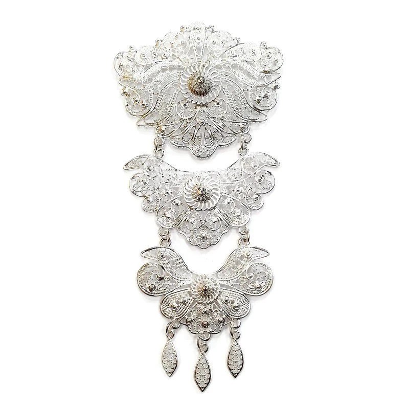 Stacked Kebaya Brooch